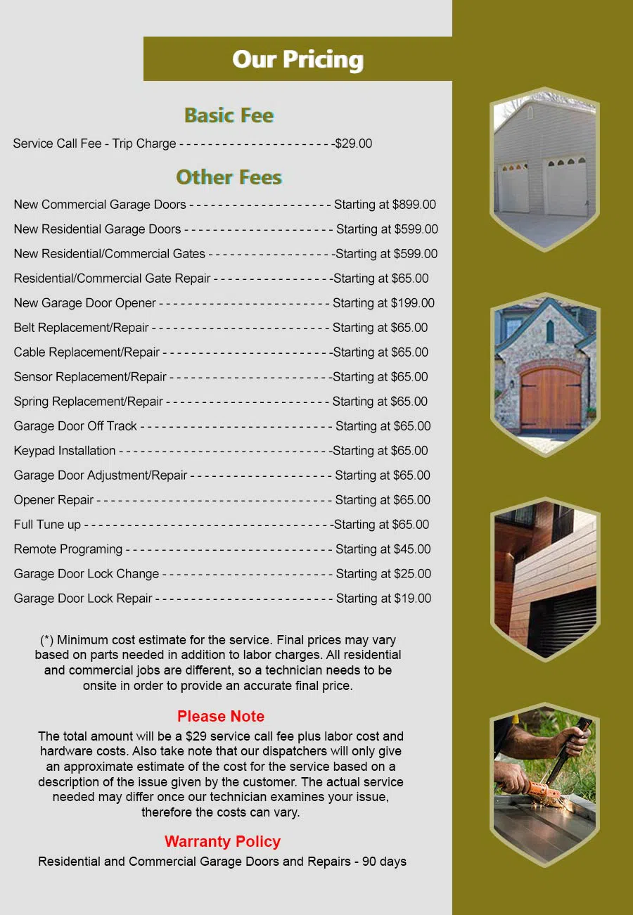 HighTech Garage Door Service Weehawken, NJ 201-515-2702